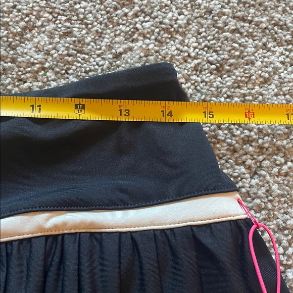 Juicy Couture Black Mini Skirt with Pink Logo - Picture 5 of 7